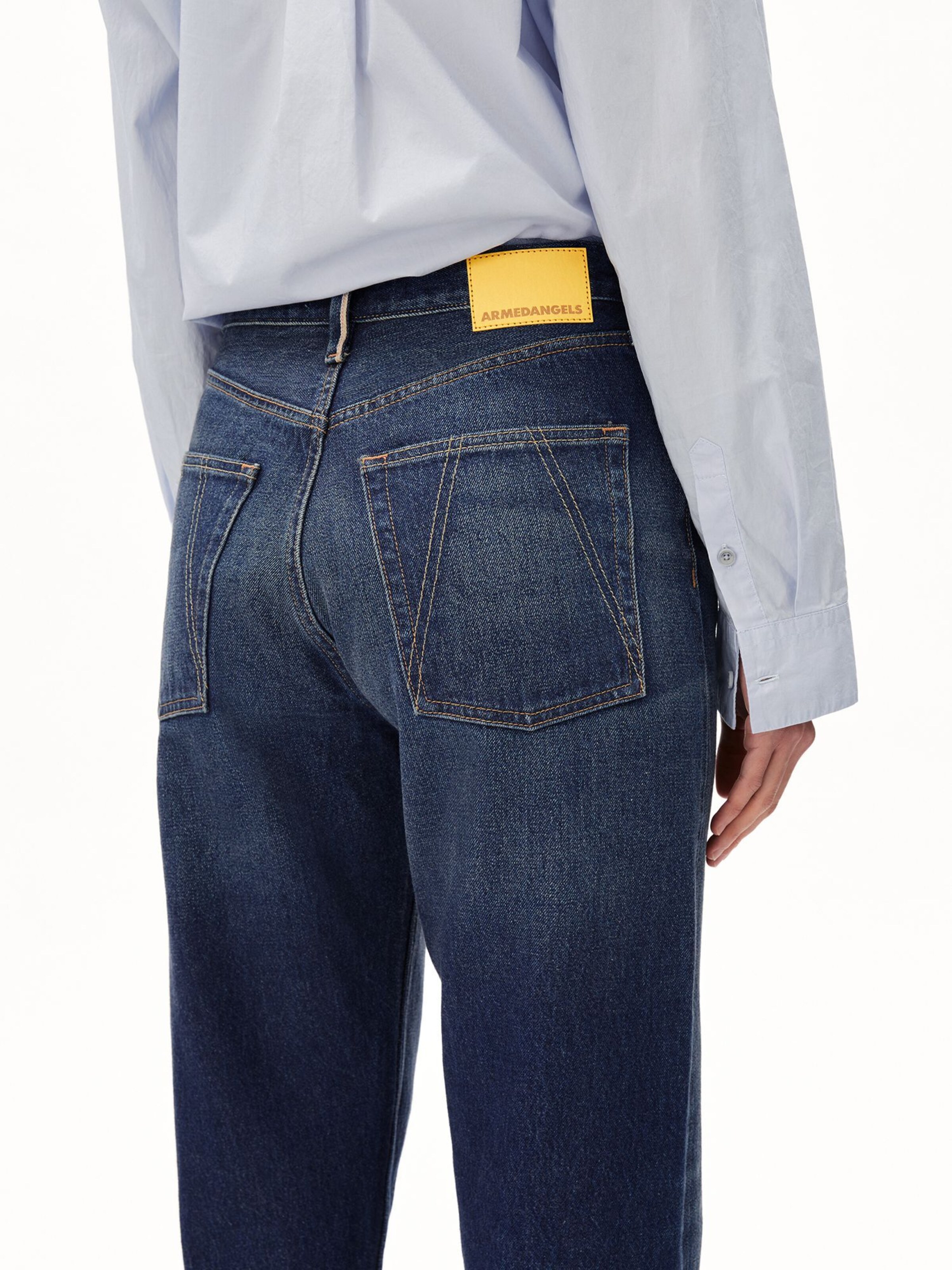 ARMEDANGELS Regular Jeans 'AAIKALA' SELVEDGE in Blau