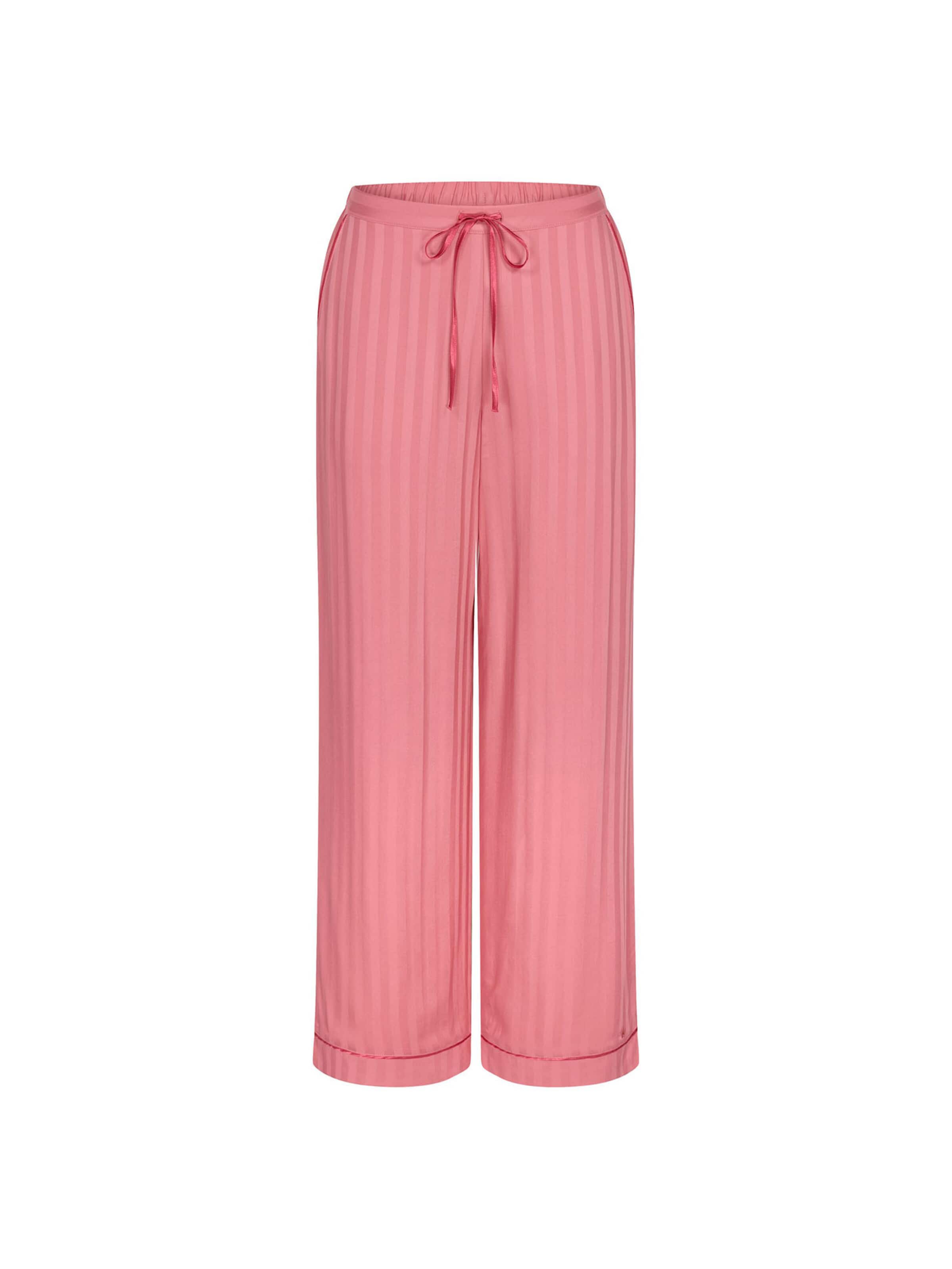 TRIUMPH Pyjamabroek ' Red Label Amourette Jacquard ' in Roze: voorkant