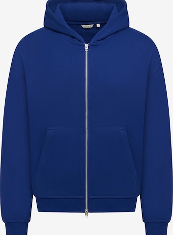Daily Cotton Sweatjacke 'DCBEND' in Blau: Vorderseite