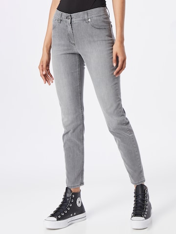 GERRY WEBER Skinny Τζιν 'Best4me' σε γκρι: μπροστά