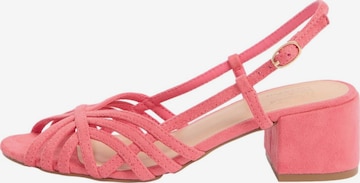 Friends Like These Sandali s paščki | roza barva: sprednja stran
