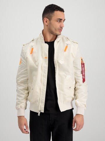 ALPHA INDUSTRIES Prehodna jakna 'Falcon II' | bela barva: sprednja stran