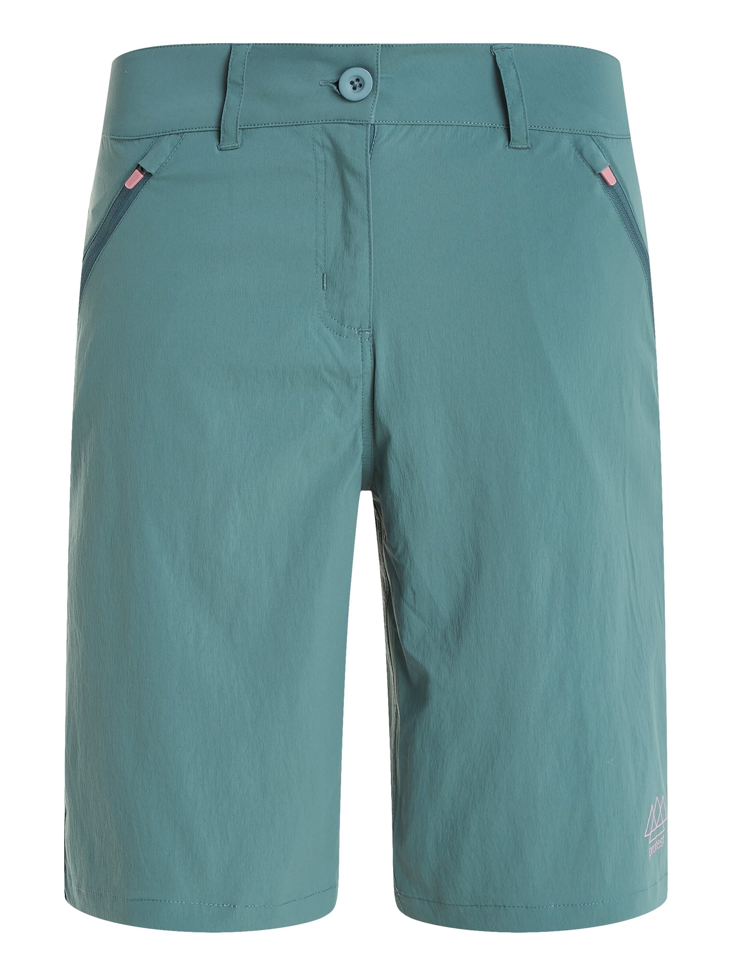 PROTEST Regular Trousers 'PRTCEDRO' in Green: front