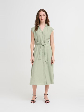 ICHI Kleid 'IHLinno' in Grün