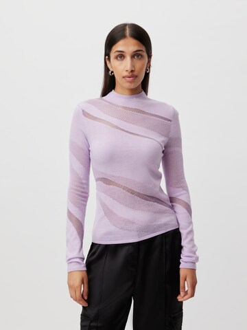 LeGer by Lena Gercke Sweater 'Gabriele' in Purple: front