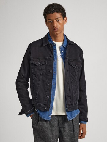 Pepe Jeans Between-Season Jacket 'PINNER' in Blue: front