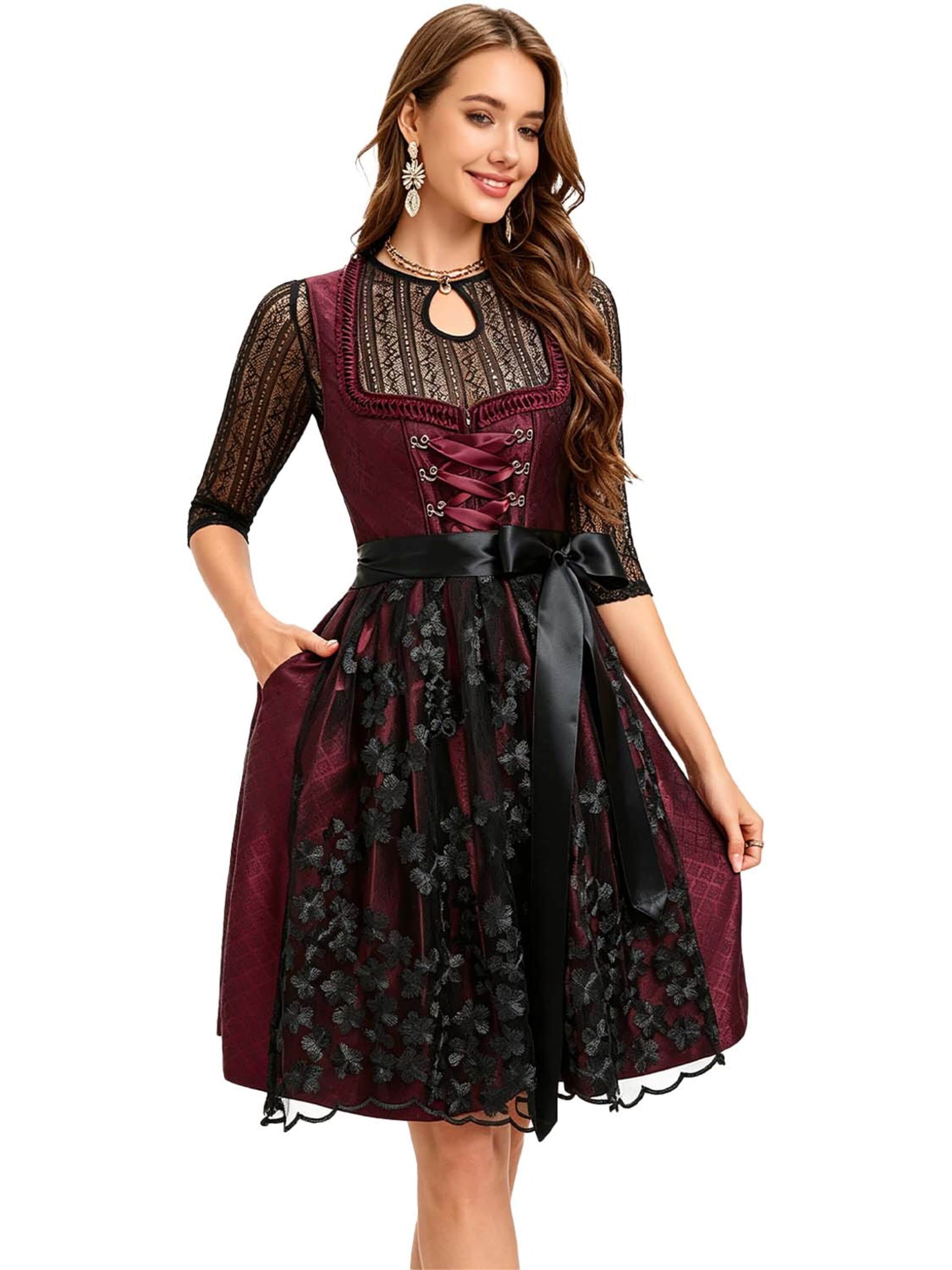 KoJooin Dirndl‌‌ in Rot