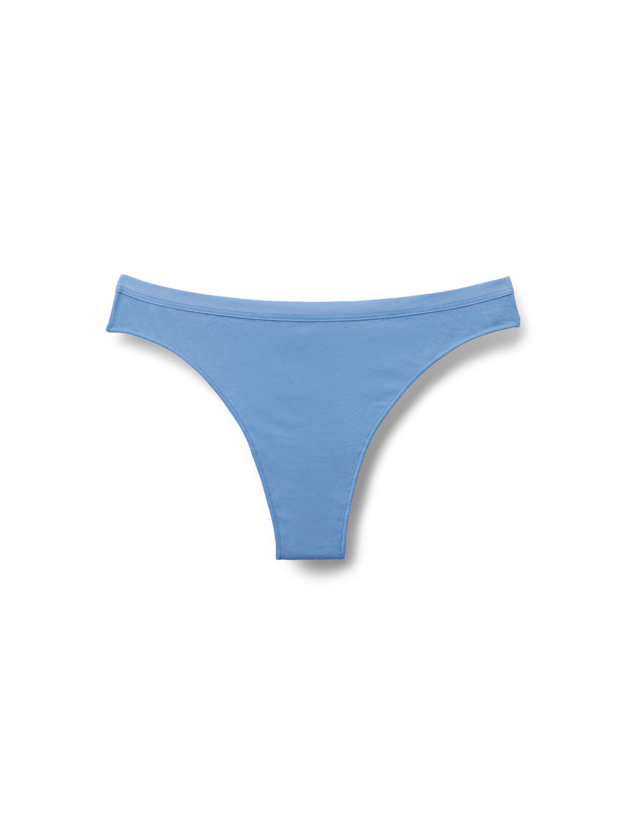 Tezenis Thong in Blue: front