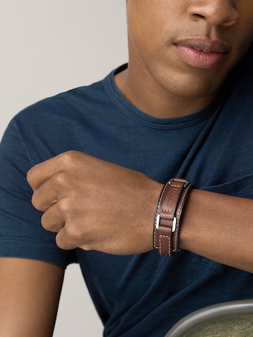 FOSSIL Bracelet 'Machine' in Brown