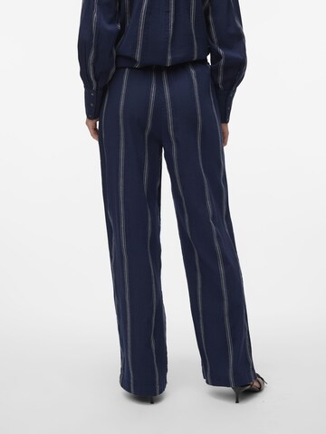 VERO MODA Regular Broek 'HERDIS' in Blauw