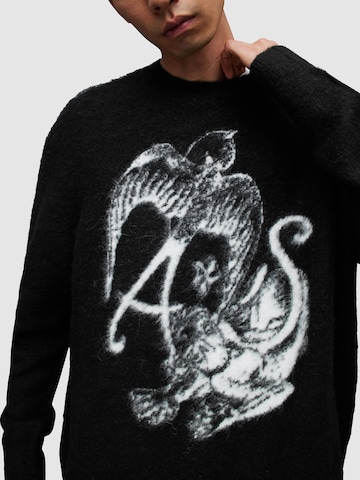 AllSaints Sweter 'WILDER' w kolorze czarny