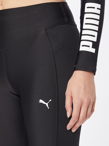 PUMA Skinny Workout Pants in Black