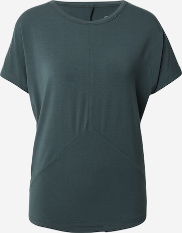CURARE Yogawear Функциональная футболка в Зеленый: спереди