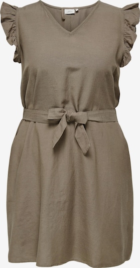 ONLY Carmakoma Kleid 'JUPITER' in braun, Produktansicht