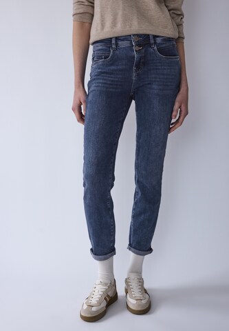 Street One Studio Slim fit Jeans in Blue: front