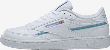 Baskets basses 'Club C 85' Reebok en blanc : devant