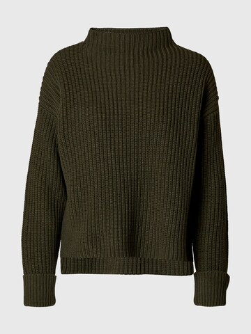 SELECTED Sweater 'SLFSelma Sus' in Green