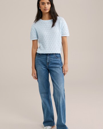 WE Fashion Sweater in Blue