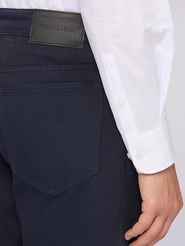 Trussardi Regular Broek in Blauw