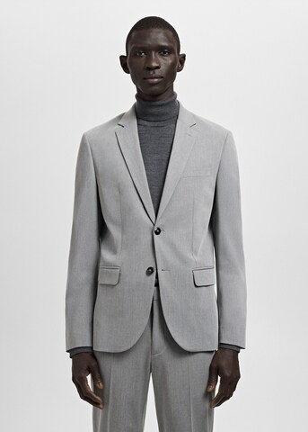 MANGO MAN Regular fit Suit Jacket 'Paris' in Grey: front