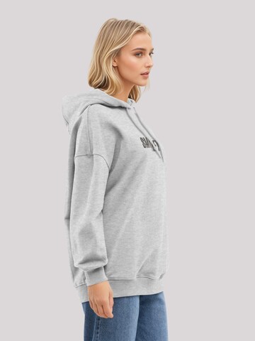 F4NT4STIC Sweatshirt 'Smiley brown' in Grijs