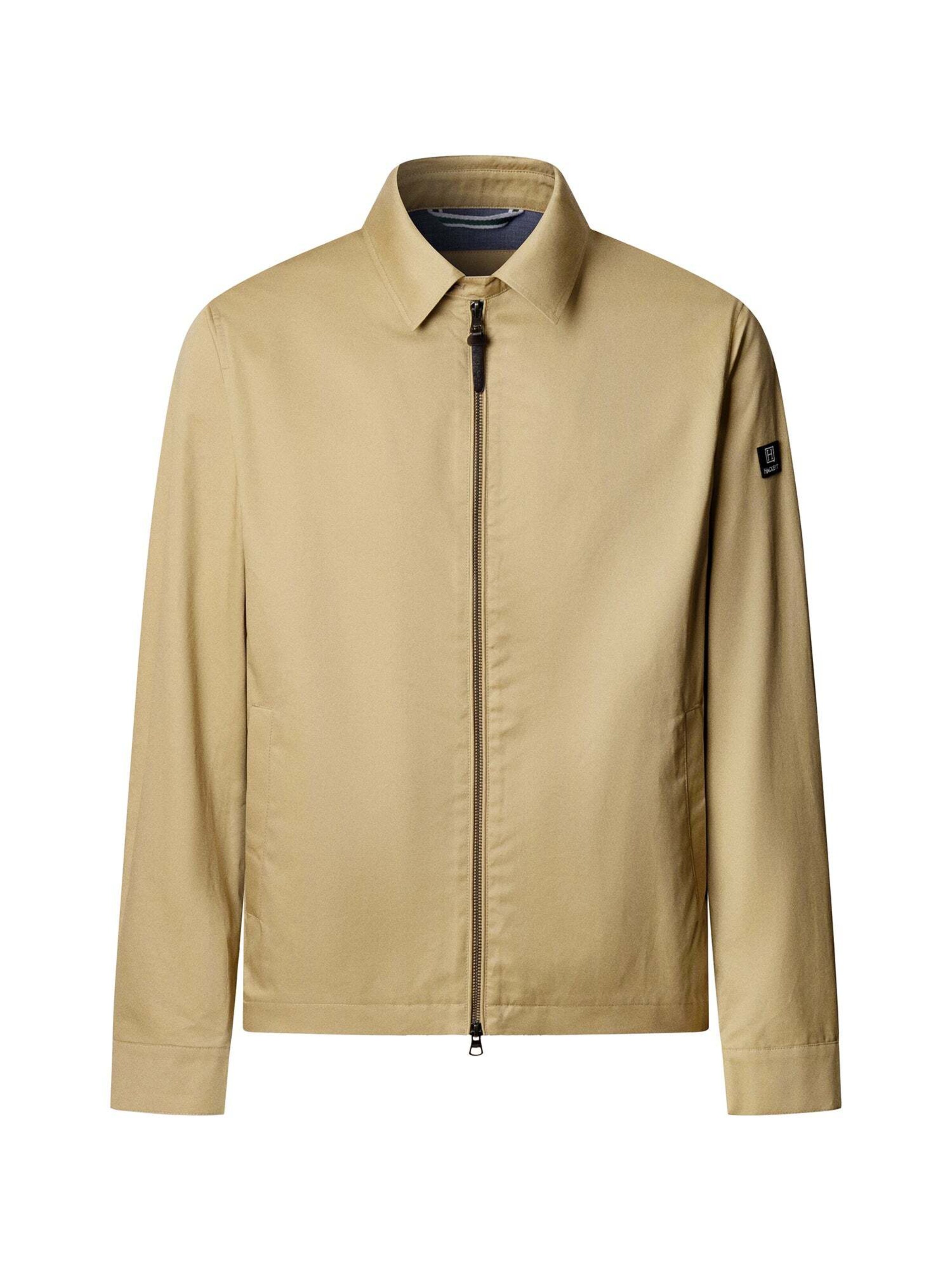 Giacca di mezza stagione 'Heritage Harrington' di Hackett London in beige: frontale
