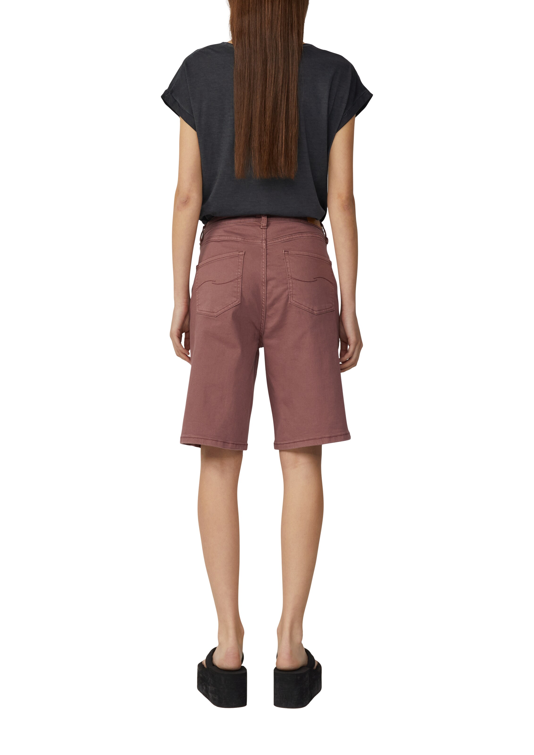 QS Regular Jeans 'Abby' in Purple