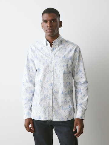 Next Regular fit Overhemd in Wit: voorkant