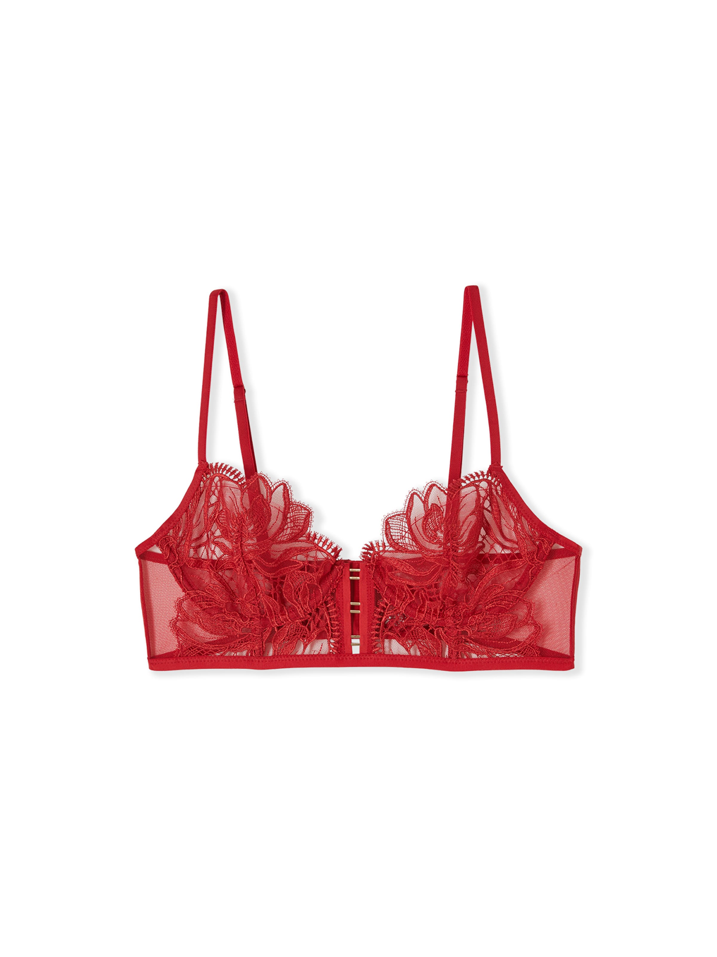 Balconcino Reggiseno 'Wild Night' di ETAM in rosso: frontale