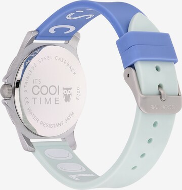 Cool Time Horloge in Blauw