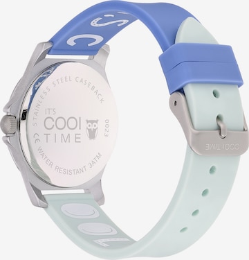 Cool Time Horloge in Blauw