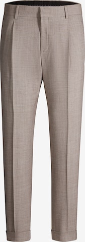 STRELLSON Trousers with creases ' Luis ' in Beige: front
