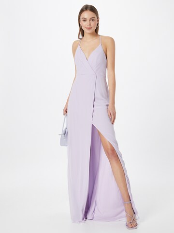 Robe de soirée STAR NIGHT en violet