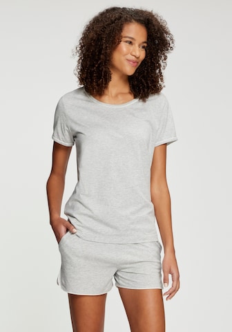 LASCANA - Camiseta para dormir en gris: frente