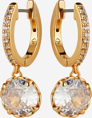 Kate Spade Earrings 'PAVE HUGGIES' in Gold: front