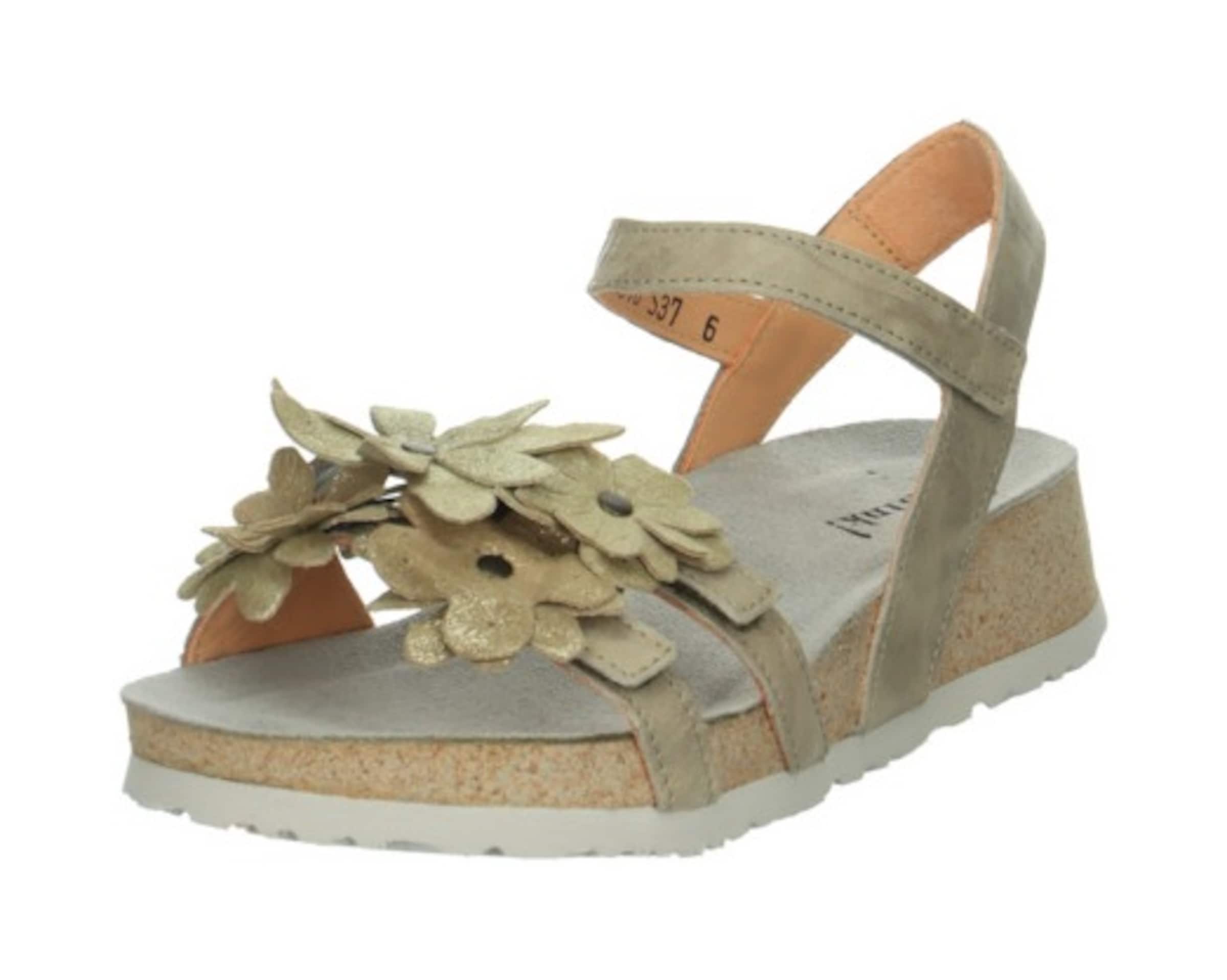 THINK! Sandale 'Koak' in Beige: Vorderseite