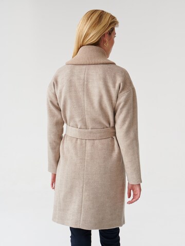 TATUUM Between-Seasons Coat 'OZO' in Beige