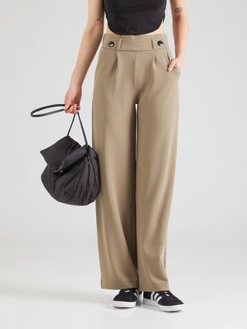 JDY Wide Leg Hose 'JDYGEGGO' in Grau: Vorderseite