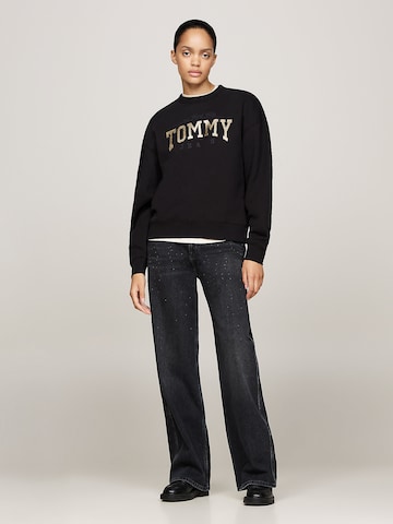 Tommy Jeans Sweatshirt in Schwarz