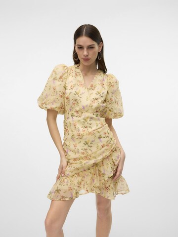 VERO MODA Cocktailkleid 'PHOEBE' in Gelb
