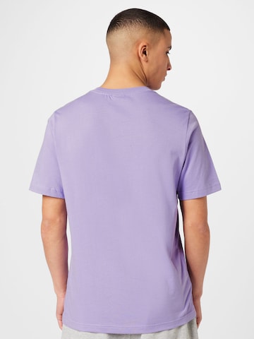 ADIDAS SPORTSWEAR - Camisa funcionais 'Essentials Embroidered Small Logo' em roxo