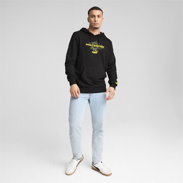 PUMA Sports sweatshirt 'Borussia Dortmund' in Black
