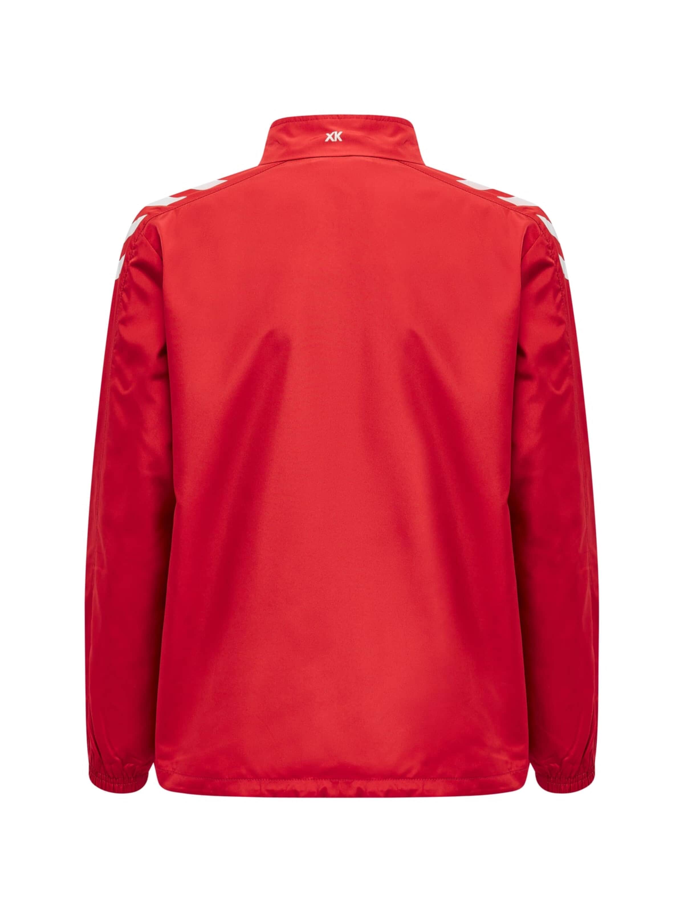 Veste de sport 'hmlCORE XK MICRO ZIP JACKET KIDS' Hummel en rouge