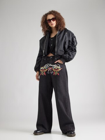 Ed Hardy Baggy Jeans in Black