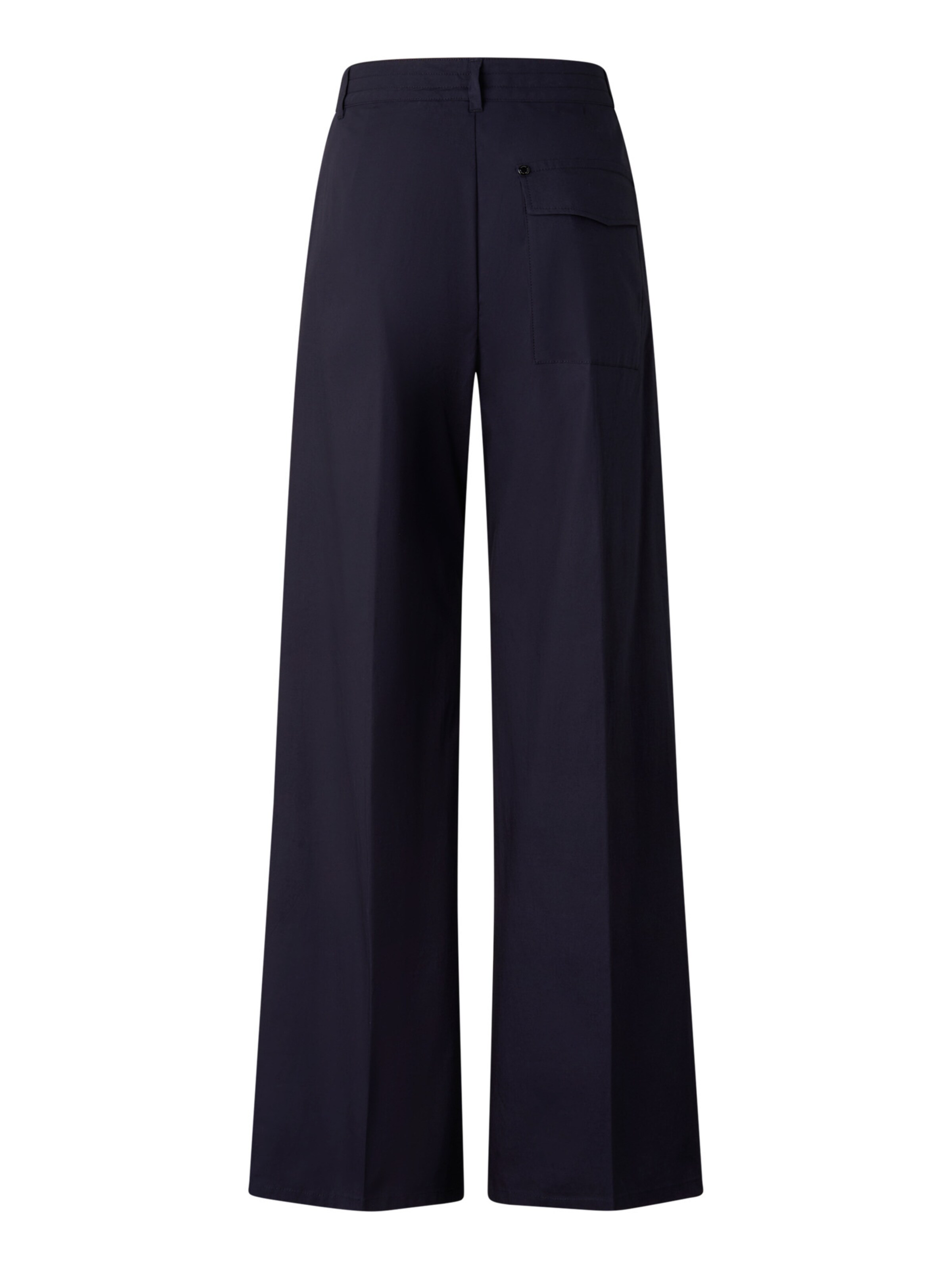 BOGNER Wide leg Pleat-Front Pants 'Amy' in Blue
