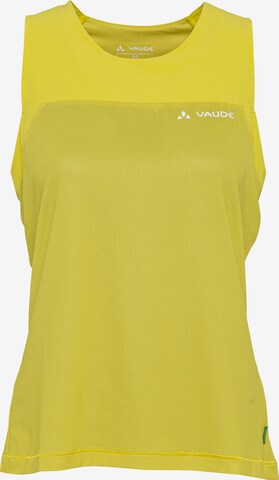 VAUDE Performance Shirt 'Scopi' in Yellow: front