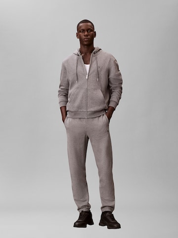 Calvin Klein Jeans Tapered Trousers 'Terry' in Grey