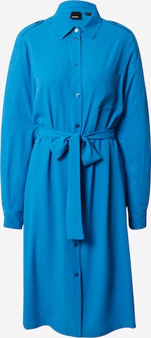 Robe-chemise PINKO en bleu : devant