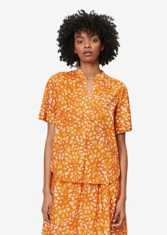 Marc O'Polo Blouse in Oranje: voorkant