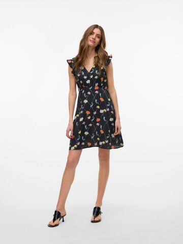 VERO MODA Καλοκαιρινό φόρεμα 'FLORA OLGA' σε μαύρο